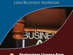 Kit de estudio para el examen leyy negocios de contratistas residencial de derecho