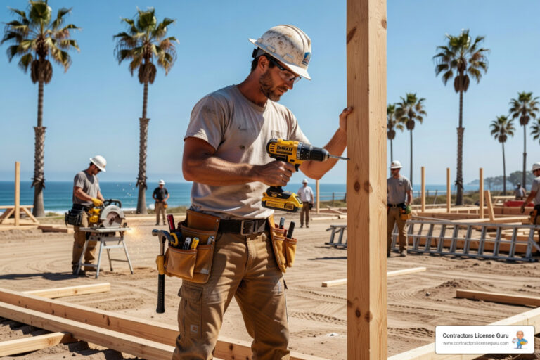 types of contractor licenses in california