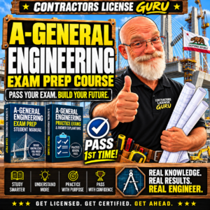 CSLB A-Engineering Exam Prep Course
