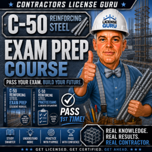 CSLB C-50 Exam Prep Course