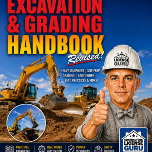 Excavation & Grading Handbook for CSLB Exam