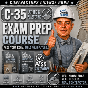 C-35 CSLB Exam Prep Course